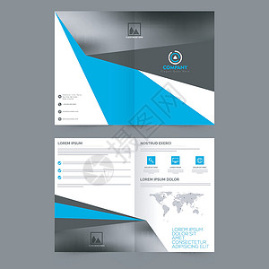 专业的企业宣传册设计海报传单办公室文件夹目录创造力商业营销横幅年度设计图片
