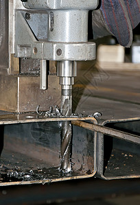钻探机钻孔建造黑色工具灰色冷却力量工作钻头穿孔背景图片