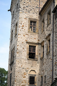 中世纪城堡 波兰闲暇纪念碑历史娱乐旅游旅行背景图片