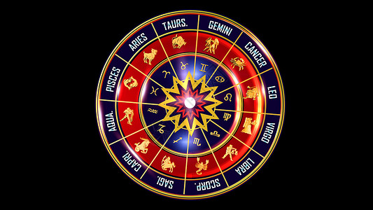Zodiac 轮癌症背景图片