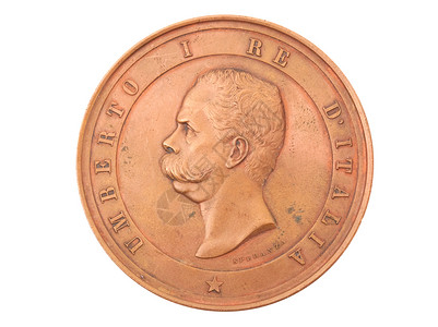 白色背景的旧金属硬币纪念品历史性货币乡愁古董概念收藏财富钱币学民众背景图片