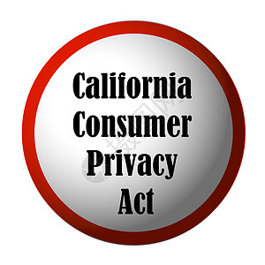 gdpr加州消费者隐私法 CCPA 个人信息请求 GDPR网站商业控制器法律身份电脑数据互联网挂锁消费者设计图片