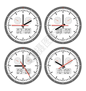 机芯和手表圆形学校计时器时钟圆圈小时机械办公室商业拨号背景图片