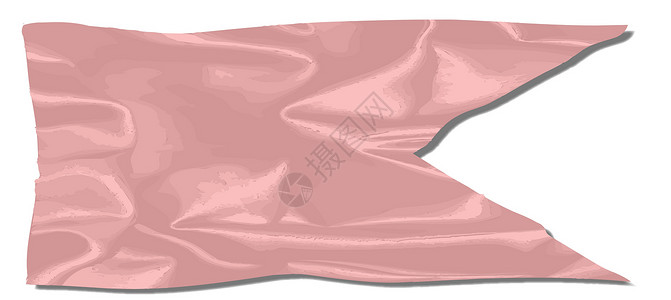 粉红丝旗横幅绘画棉布艺术品插图旗帜丝绸艺术背景图片