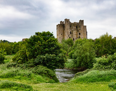爱尔兰的特里姆城堡图片
