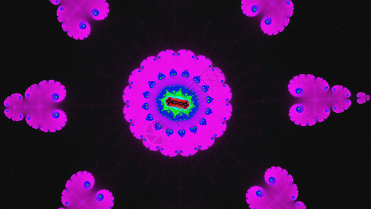 Mandelbrot 分形缩放模式螺旋几何学背景图片