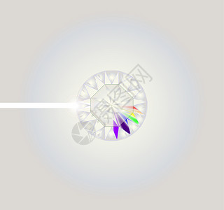 钻石光谱背景图片