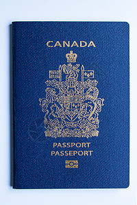 加拿大护照白色背景的加拿大护照封面面罩全球的高清图片素材