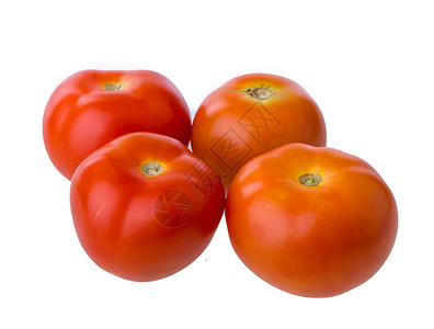 番茄蔬菜绿色白色西红柿红色背景图片