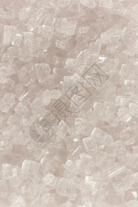 糖晶体宏观特写 背景纹理食物颗粒状水晶白色结晶背景图片