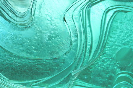 深海蓝色玻璃纹理背景 自然摆设装饰装饰品反射绿色结晶白色火花背景图片