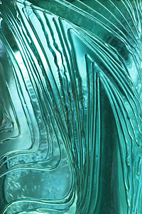 深海蓝色玻璃纹理背景 自然摆设装饰绿色结晶白色火花反射装饰品背景图片
