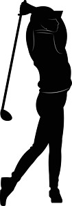 高尔夫球剪影高尔夫球运动员竞争对手锦标赛剪影运气姿势竞赛商业身体体育插图插画