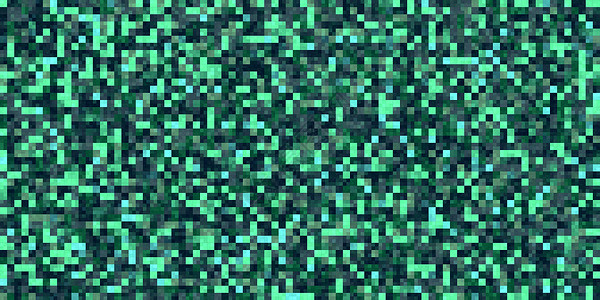 Dee Sea 绿色瓷砖彩色方块 五颜六色的马赛克纹理 明亮的填充几何背景 无缝背景背景图片