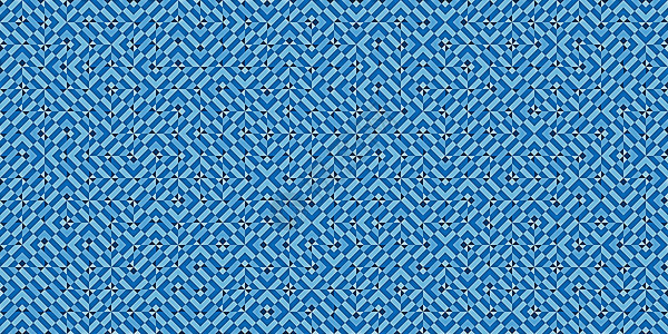 蓝色现代随机填充几何形状图案背景纹理矩形几何学插图马赛克背景图片