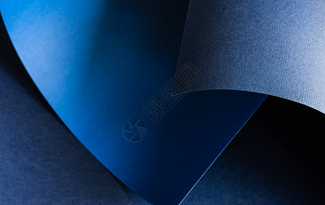 抽象蓝色带纹理的背景几何学卡片海浪背景图片