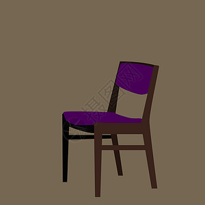 白色背景上的紫色房间沙发扶手椅枕头椅子家具座位背景图片