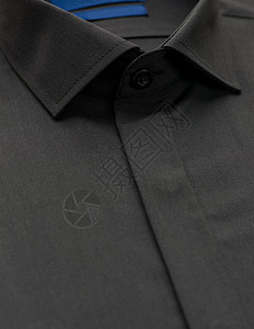 棉衬衣 缝合水平商业脖子织物折叠衣服棉布男人选择性焦点背景图片