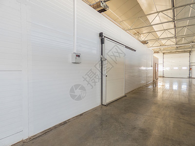 工厂的仓库冷柜工业房间金属冰箱商品纵向商业温度植物安全背景图片