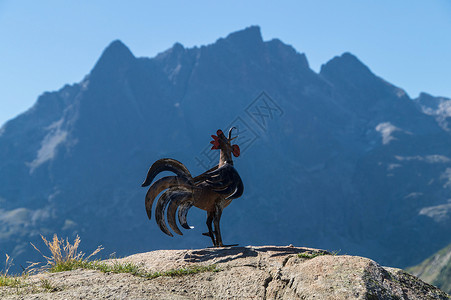 Swis alps 地貌景观公鸡国家文化地平线背景图片