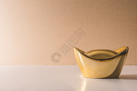 桌上的中国金块 免费文本空间(空间)背景图片