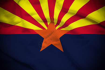 亚利桑那旗背景图片