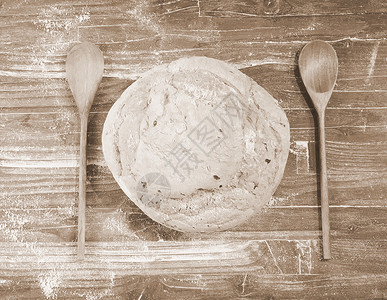 布莱德桌子面粉食物烘烤早餐棕色粮食小麦乡村面包传统的高清图片素材