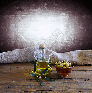 橄榄油营养背景图片