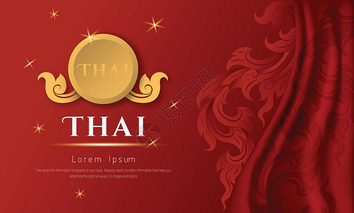 东盟泰国传统设计亚洲传统艺术设计矢量设计图片
