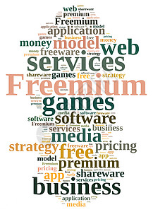 免费增值网络产品商业标签插图战略游戏软件服务免费背景图片