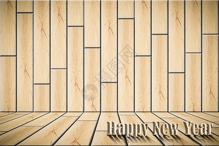 新年快乐新年木板背景厨房背景图片