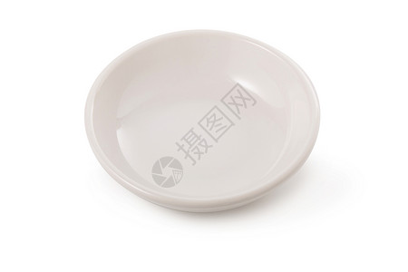 白色陶瓷碗 白背景孤立于白底商品用具美食圆圈用餐圆形厨房库存制品小路桌子高清图片素材
