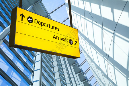 希思罗机场出入境机场和抵达机场信息信号旅行游客柜台车站木板建筑学火车喷射飞机场背景