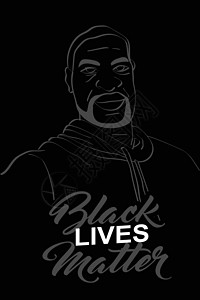 黑人素材黑色生活哑光设计图片