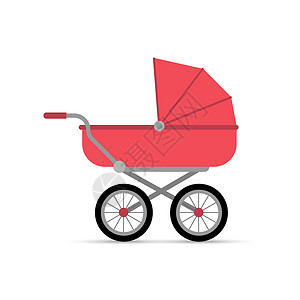 推婴儿车适合婴儿的婴儿车 简单的平面设计设计图片
