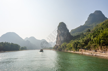 岩溶形成场景天空高清图片