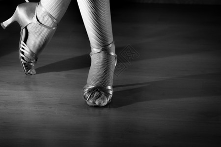 Gema Ibarra的拉丁舞蹈脚背景图片