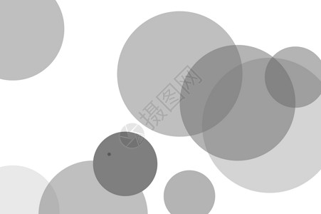 抽象的灰色圆圈插图背景白色黑色几何学背景图片