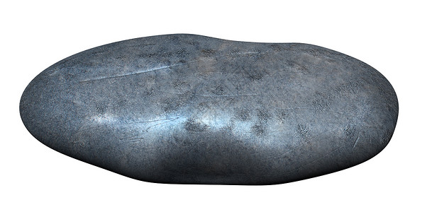 白上孤立的岩石对象白色3d石头工业纹理灰色背景图片