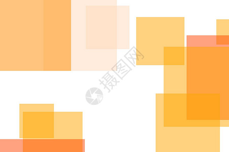 抽象的橙色方块插图背景几何学正方形橙子背景图片