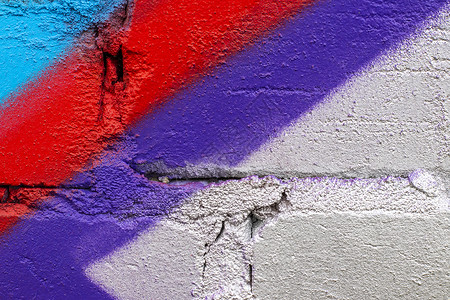 在砖墙纹理上涂鸦建筑绘画创造力艺术艺术品墙纸街道背景图片