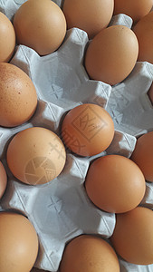 蛋制品鸡蛋箱或鸡蛋持有者或农场鸡蛋纸盘中的空闲空间背景