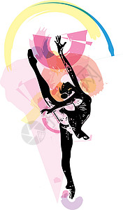 它制作图案芭蕾舞者芭蕾舞草图编舞训练绘画演员艺术家冒充灵活性短裙设计图片