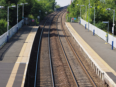 爱丁堡车站欧洲大不列颠高清图片