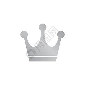 它制作图案银皇冠图标矢量女王一等奖地方权威王国徽章珠宝插图载体公主背景图片