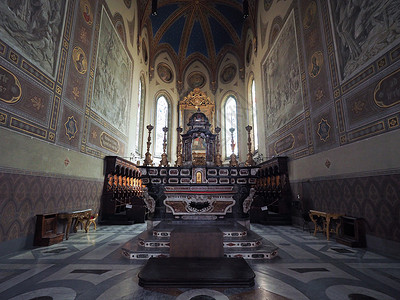 大教堂圣洛伦索城市景观欧洲联盟高清图片