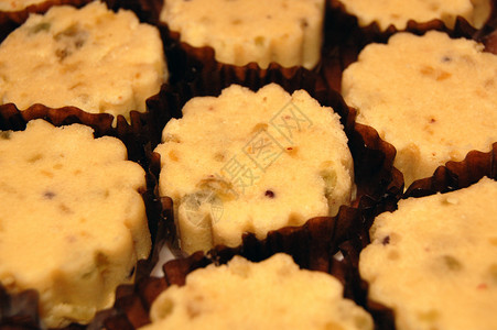 Kiwi水果花粉作为食物甜点的一部分背景图片