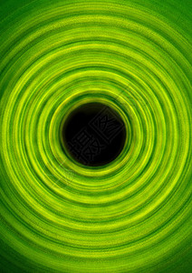 带黑洞的绿色绿隧道背景图片