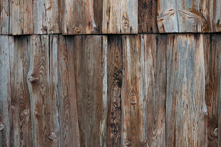古老的有风气的木墙 上面装有结构的旧板板背景图片