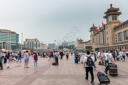 北京西站亚洲过境图片素材